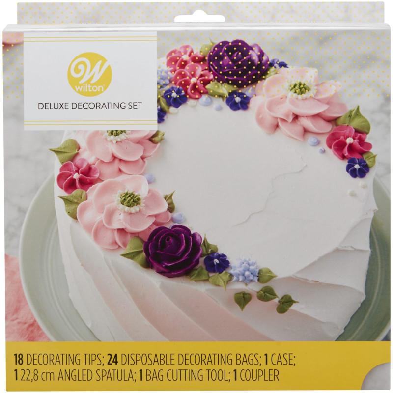 Zestaw Wilton Deluxe tylki, gwóźdź, akcesoria 46 elementów