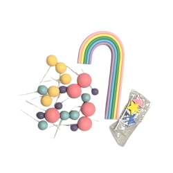 Topper BALL BALLONS Tortenaufleger