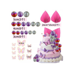 Topper BALL BALLONS Tortenaufleger