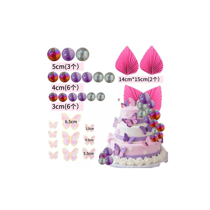 Topper BALL BALLONS Tortenaufleger