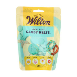 Шоколадные капли Wilton Конфетная глазурь светло-голубого цвета 125 г