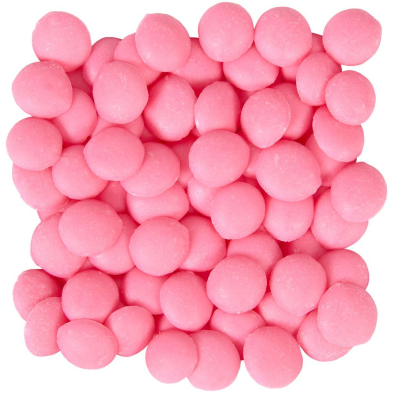 Wilton Candy Melts Pink čokoládové kapky 125g růžové