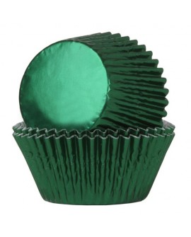 HoM cups 24 pcs foiled GREEN