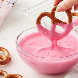 Dropsy czekoladowe Wilton Candy Melts Pink 125g Różowe