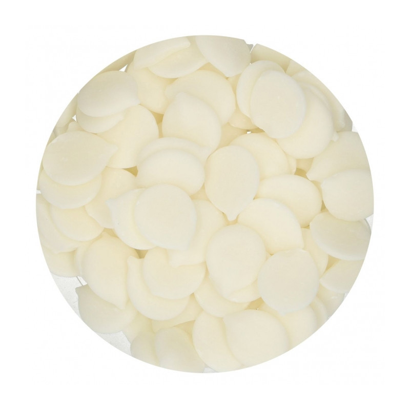 Wilton Candy Melts chocolate drops SNOW WHITE