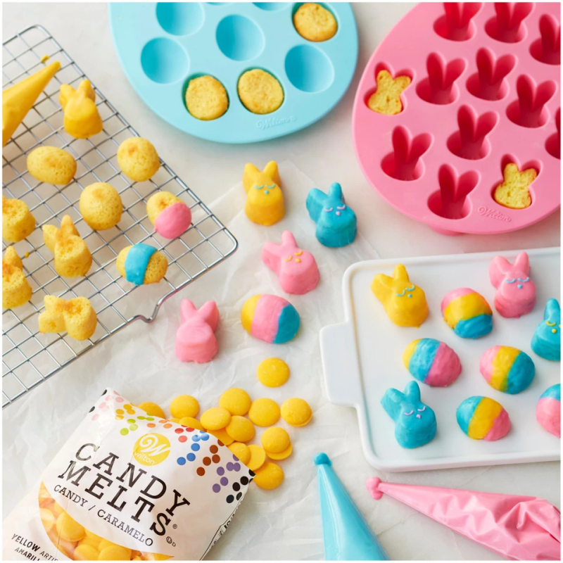 Wilton Candy Melts chocolate drops SNOW WHITE