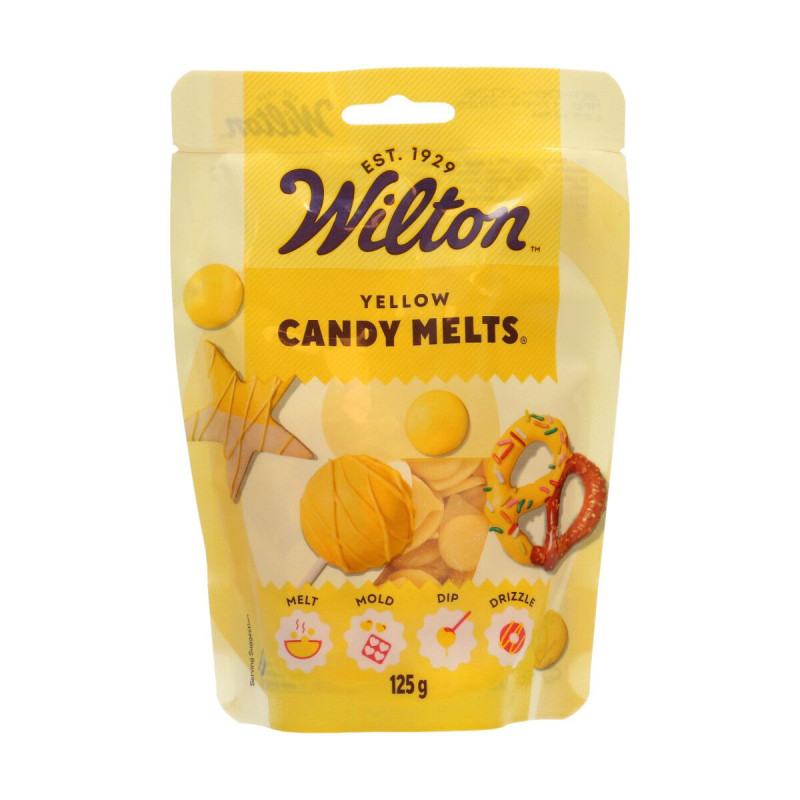Wilton Candy Melts Yellow čokoládové pecičky 125g Yellow