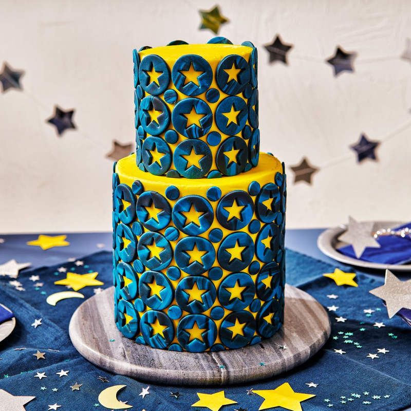 Cukrová pasta Fun Cakes 250 g elektricky žltá