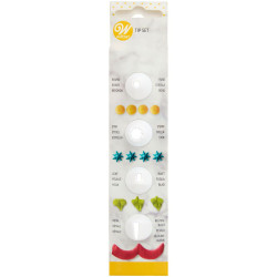 Set of flower hooks 104, 352, 224