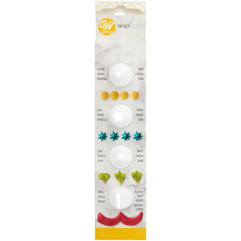Set of flower hooks 104, 352, 224