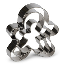 Set mit 7 Wilton Schneeflocken-Formen von 2,5 bis 9,5 cm