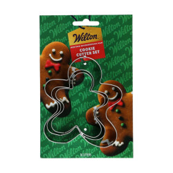 Wilton Weihnachtsplätzchenausstecher, 3 Größen