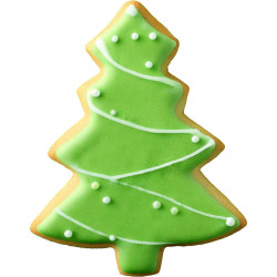 Wilton Christmas cookie cutter 3 pcs Reindeer Santa Claus Christmas tree
