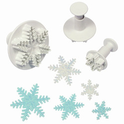 PME Stanzformen 3 Stk. SNOWS