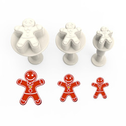 Wilton 3-Stößel-Ausstechformen, MINI