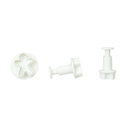 Wilton 3-Stößel-Ausstechformen, MINI