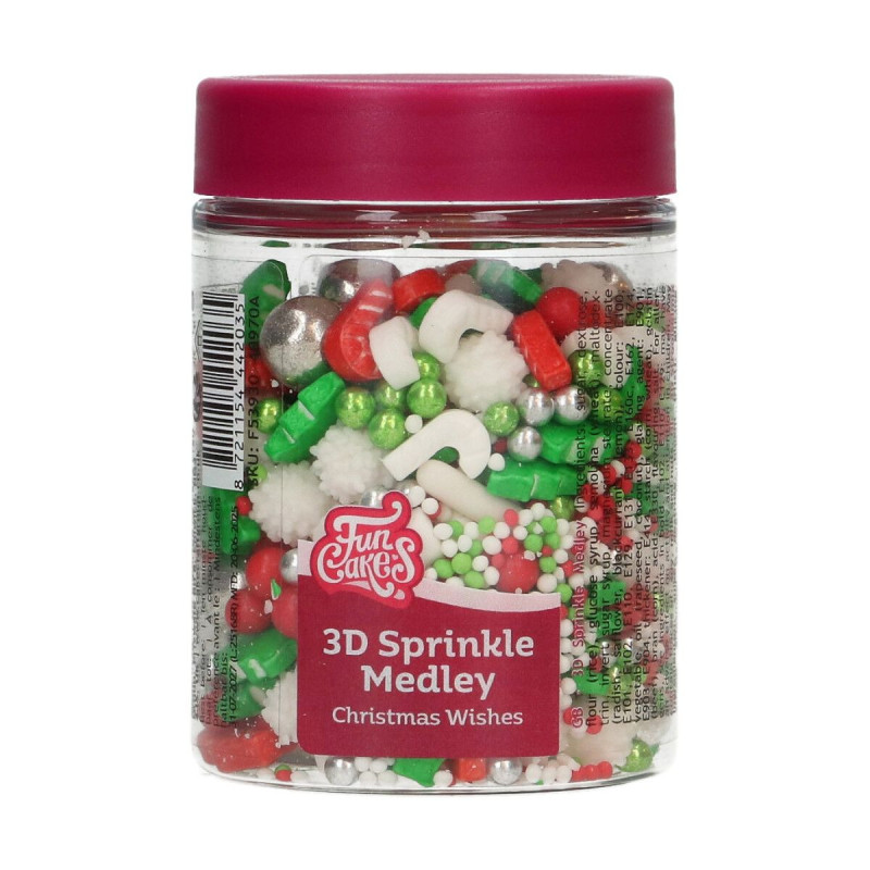 Posypka MAKARONIKI SREBRNE 300 g Decor