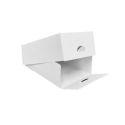 BONDED Verpackung 18x18x9 cm Weißer Karton