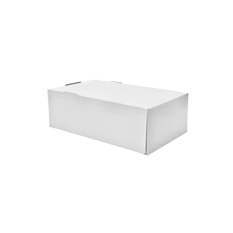 BONDED Verpackung 18x18x9 cm Weißer Karton