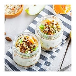 Einmachglas für Desserts, 1 Stück, 137 ml