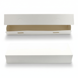 BONDED Verpackung 18x18x9 cm Weißer Karton