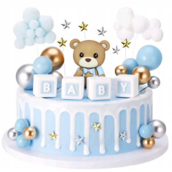 Topper BALL BALLONS Tortenaufleger