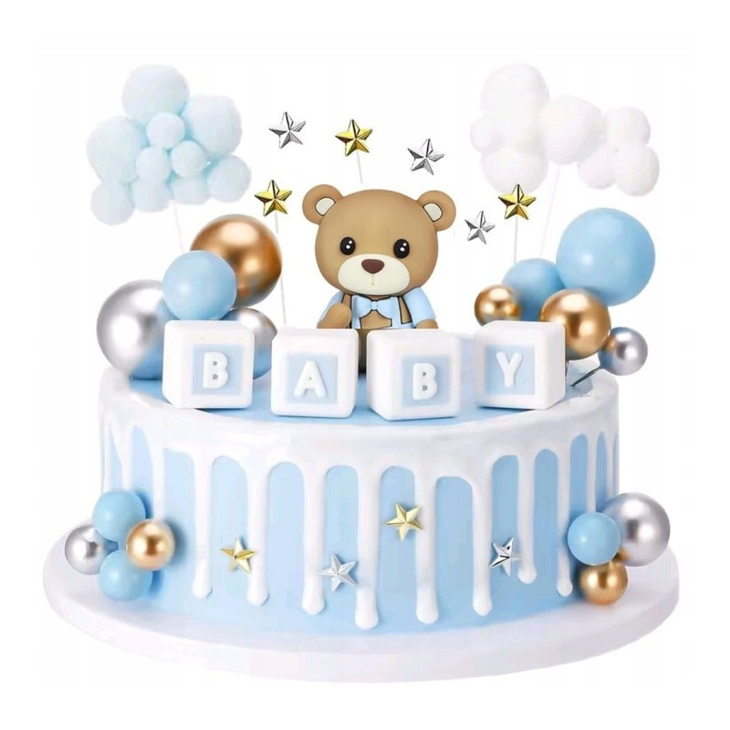 Topper BALL BALLONS Tortenaufleger