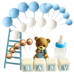 Topper BALL BALLONS Tortenaufleger