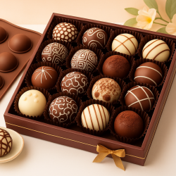 Forma silikonowa KULE 5 cm Półkule