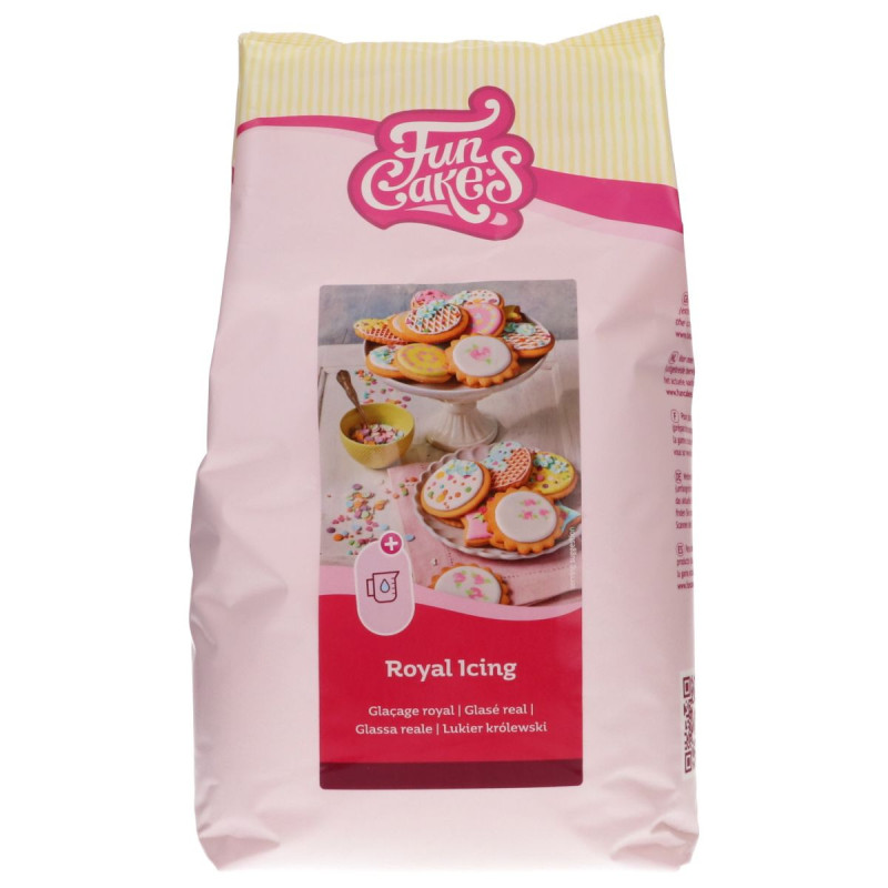 Lukier królewski Royal Icing 4 kg BIAŁY Fun Cakes
