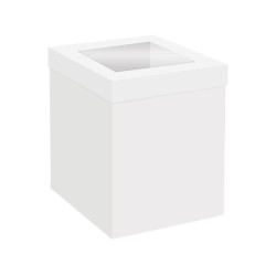 Packaging for a multi-tier cake 20x20x25 cm Tall box with a window...
