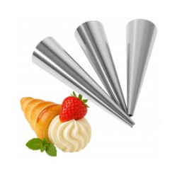 Formy do RUREK ROŻKÓW 3 szt. Rożki