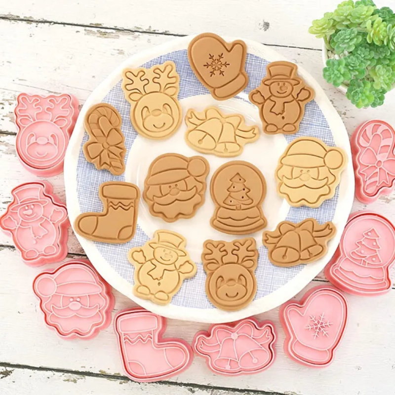 Culpitt-Stempel 3 Stk. BLÄTTER