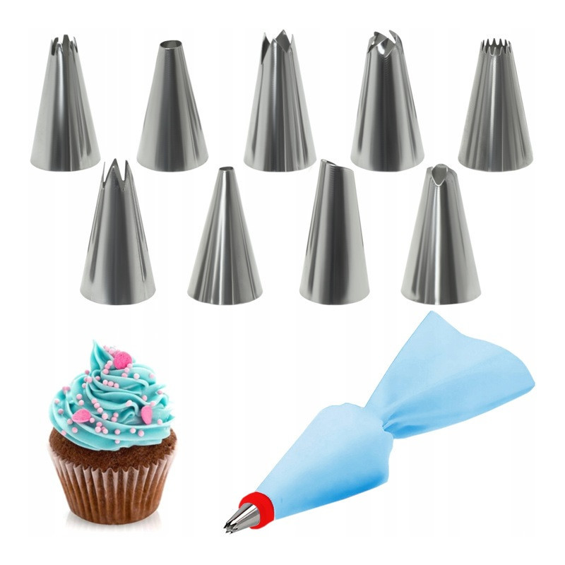 LARGE backing set (1M, 2A, 2D, 4B) and Wilton bags 12 el.