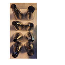 LARGE-Backing-Set (1M, 2A, 2D, 4B) und Wilton-Beutel 12 el.