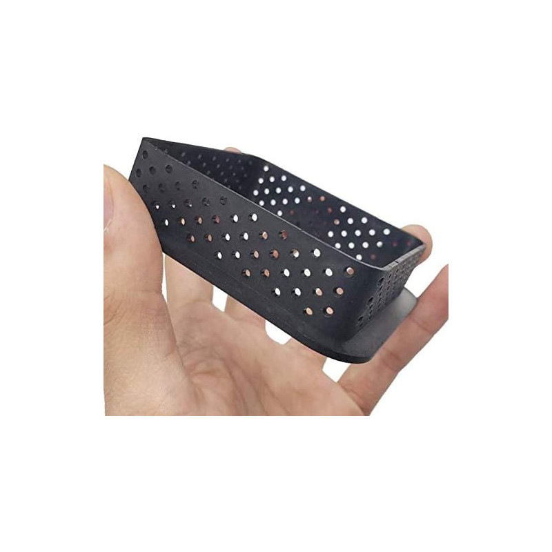 Rant perforowany do tarty 8 cm 6 sztuk Kwadrat Tarta