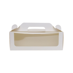 30x30 cm HIGH Box for a 30x30 cm piled cake