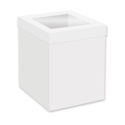 Packaging for a multi-tier cake 40x40x30 cm Tall box with a window...