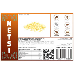 Callebaut Schokoladentropfen WEISSE SCHOKOLADE W2 1kg