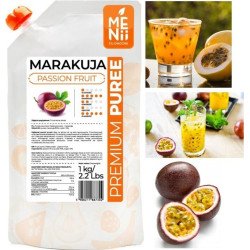 Menii Fruit Puree Passion Fruit Pulp 1kg