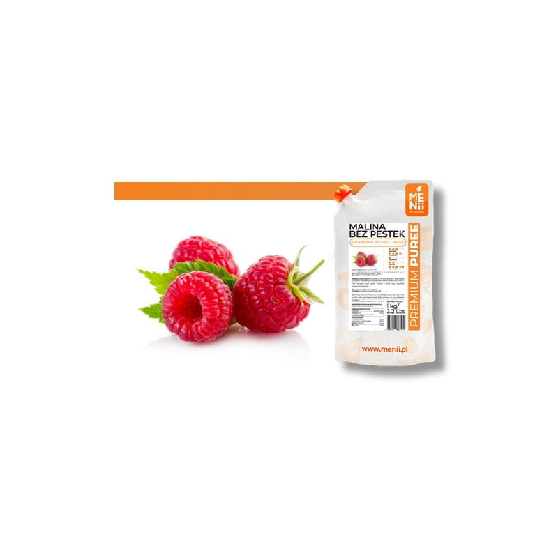 Menii Pulpa Himbeerpüree 1 kg ohne Kerne