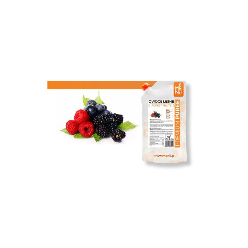 Pyré z lesných plodov Menii Pulpa 1kg