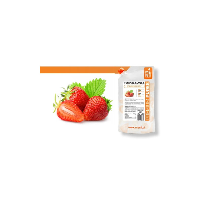 Menii Pulpa Erdbeerpüree 1 kg