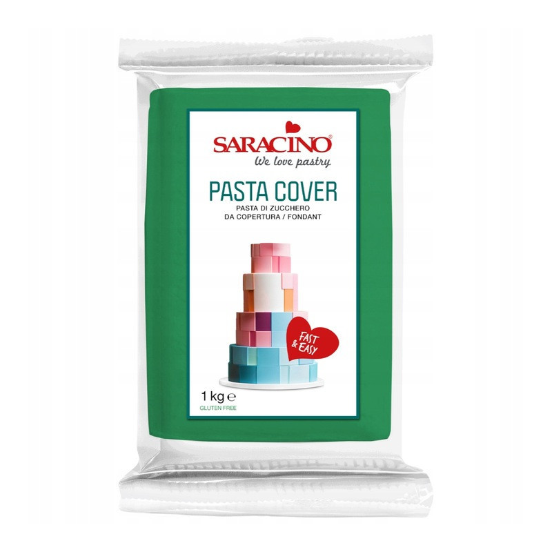 Masa cukrowa do obkładania COVER TOP Saracino BIAŁA 1 kg