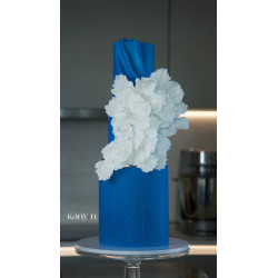 Sugar paste for covering COVER TOP Saracino BLUE 1 kg