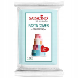 Masa cukrowa do obkładania COVER TOP Saracino BŁĘKITNA 1 kg