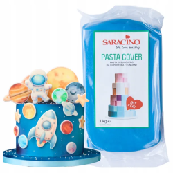 Masa cukrowa do obkładania COVER TOP Saracino BIAŁA 1 kg