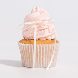 Topper na tort Kokardki białe 8 szt. pikery PME