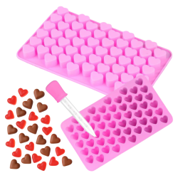 Forma silikonowa Żelki Serduszka + pipeta
