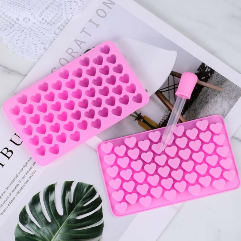 Silikonform Weihnachtsmuster 3,5 cm 12 Schlitze